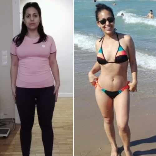 Magali experienced rapid weight loss of more than 5kg in 5 weeks.